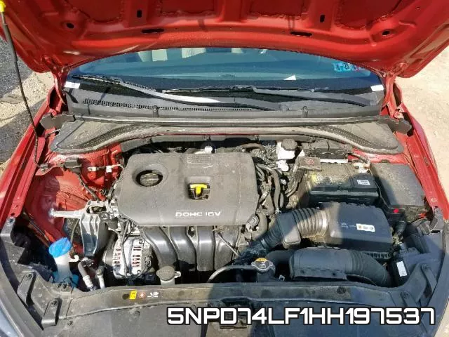 5NPD74LF1HH197537 фото 5