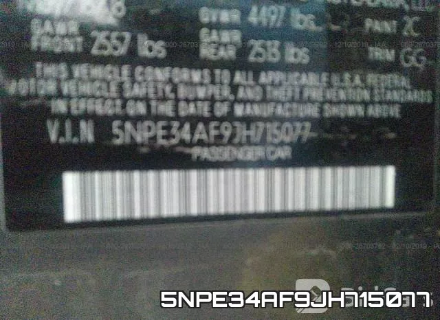 5NPE34AF9JH715077 фото 6