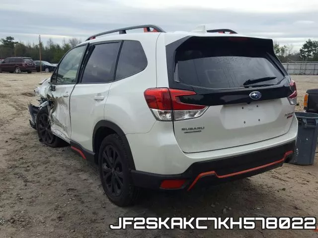 JF2SKAKC7KH578022 фото 4