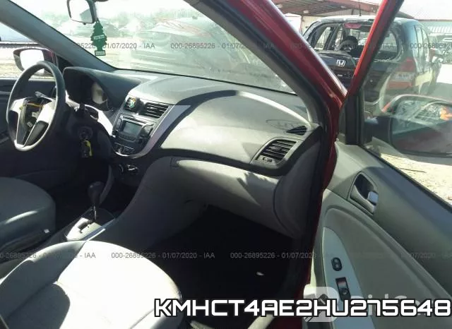 KMHCT4AE2HU275648 фото 3