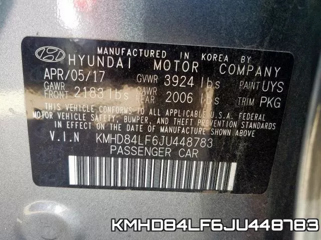 KMHD84LF6JU448783 фото 2