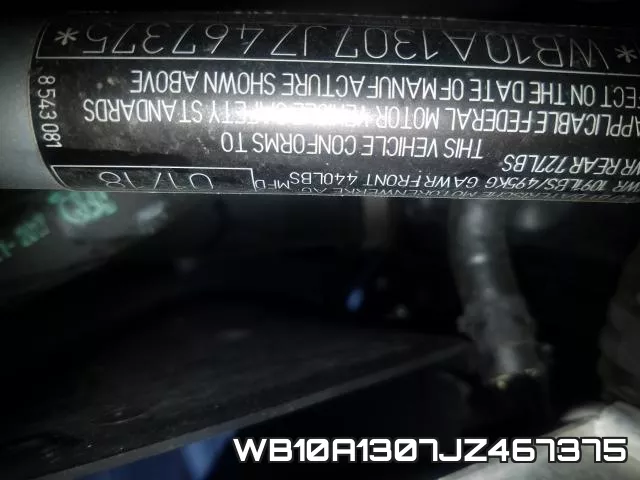 WB10A1307JZ467375 фото 2