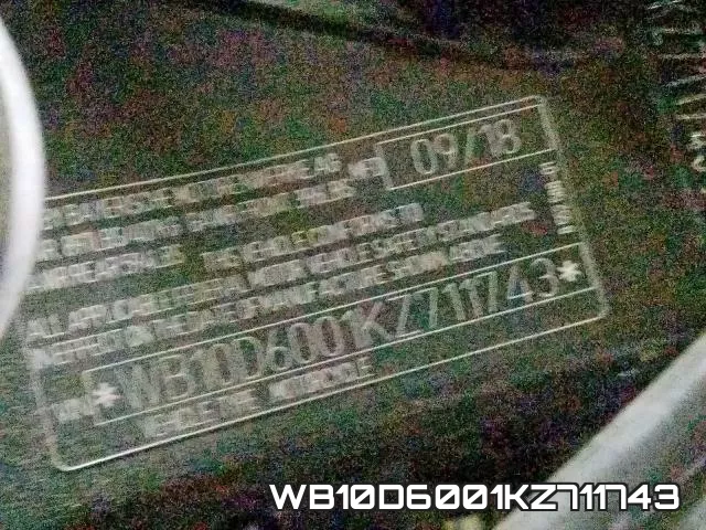 WB10D6001KZ711743 фото 2