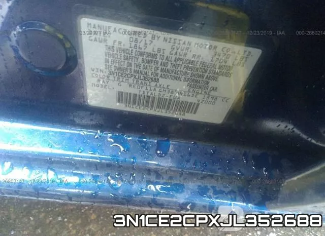 3N1CE2CPXJL352688 фото 8