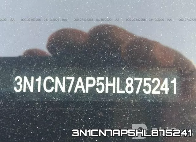 3N1CN7AP5HL875241 фото 6