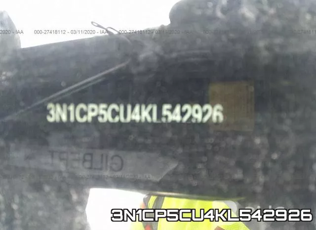 3N1CP5CU4KL542926 фото 8