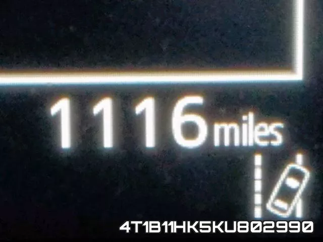 4T1B11HK5KU802990 фото 5
