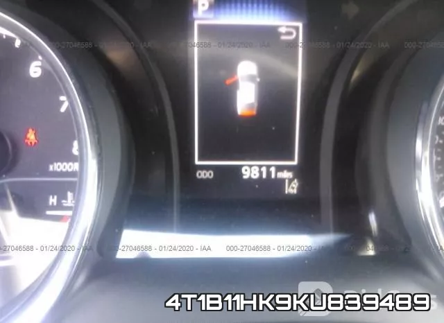 4T1B11HK9KU839489 фото 6