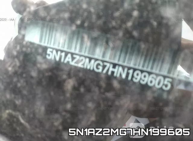 5N1AZ2MG7HN199605 фото 6