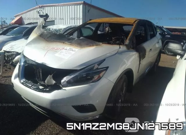 5N1AZ2MG8JN127589 фото 2