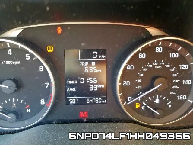 5NPD74LF1HH049355 фото 5