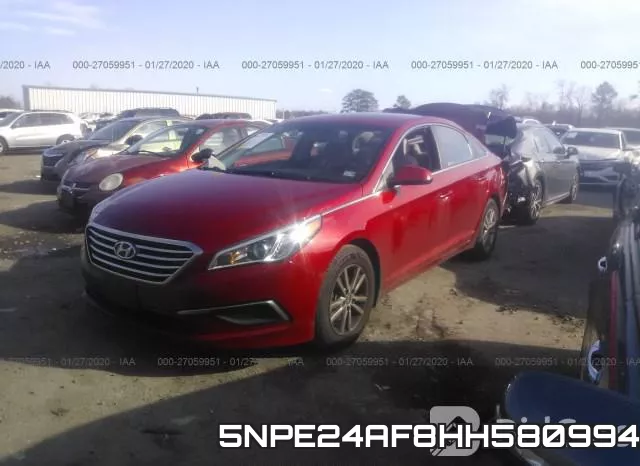 5NPE24AF8HH580994 фото 2