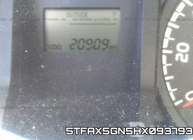 5TFAX5GN5HX093793 фото 6