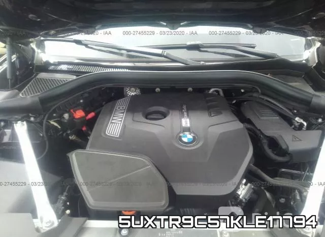 5UXTR9C57KLE17794 фото 2