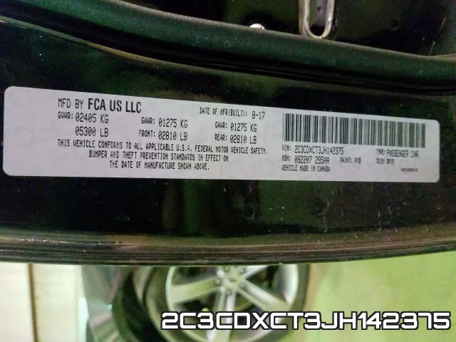 2C3CDXCT3JH142375 фото 2