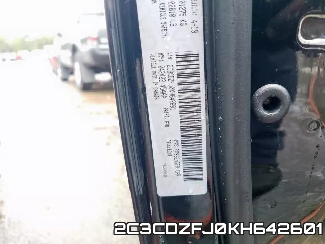 2C3CDZFJ0KH642601 фото 2