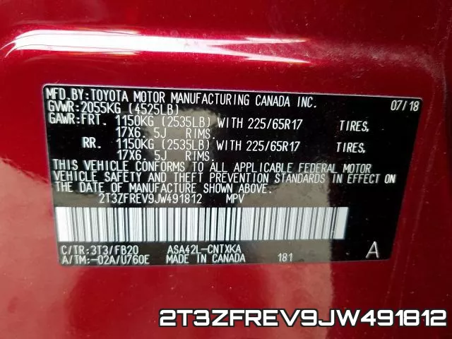 2T3ZFREV9JW491812 фото 2