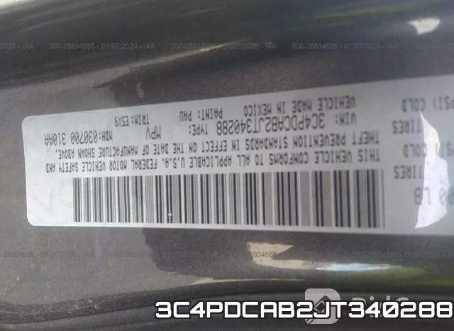 3C4PDCAB2JT340288 фото 9