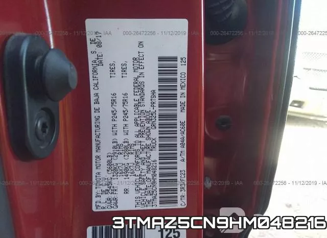 3TMAZ5CN9HM048216 фото 9