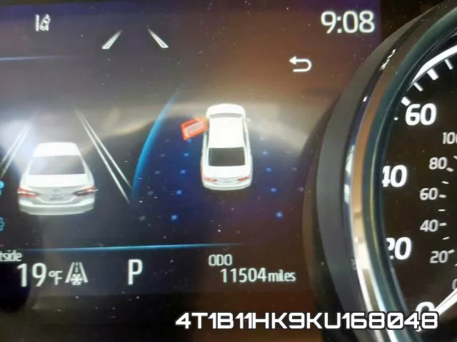 4T1B11HK9KU168048 фото 8