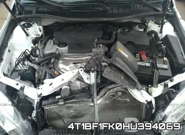 4T1BF1FK0HU394069 фото 2