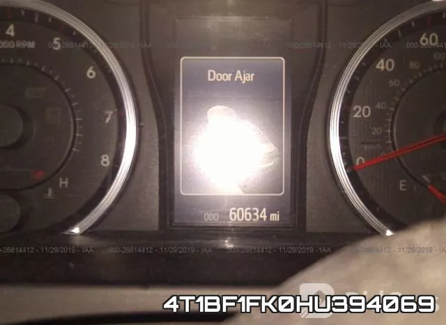 4T1BF1FK0HU394069 фото 8