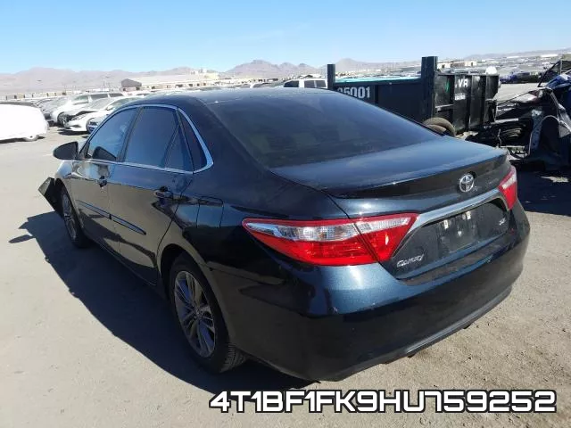 4T1BF1FK9HU759252 фото 3