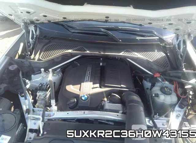 5UXKR2C36H0W43155 фото 2