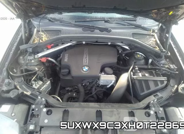 5UXWX9C3XH0T22865 фото 2