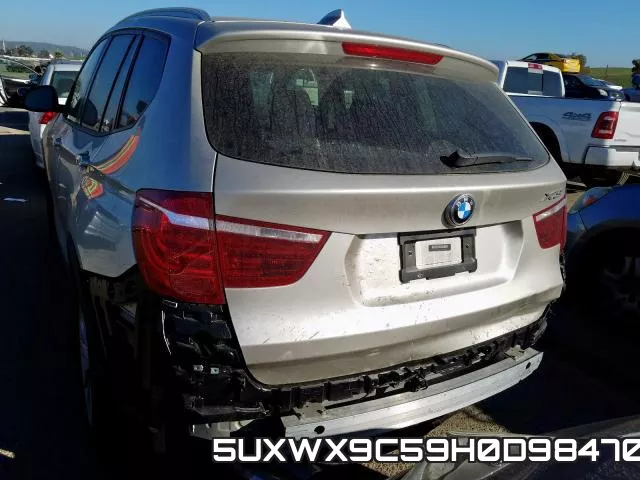 5UXWX9C59H0D98470 фото 3