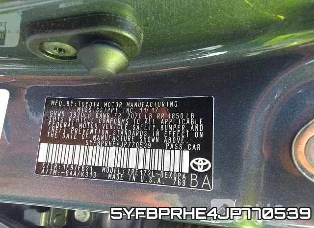 5YFBPRHE4JP770539 фото 8