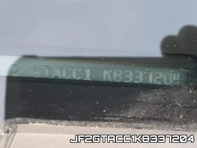 JF2GTACC1K8337204 фото 2