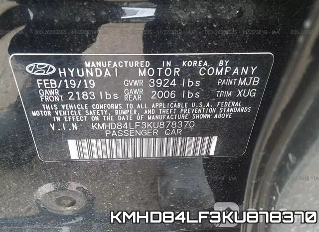 KMHD84LF3KU878370 фото 8