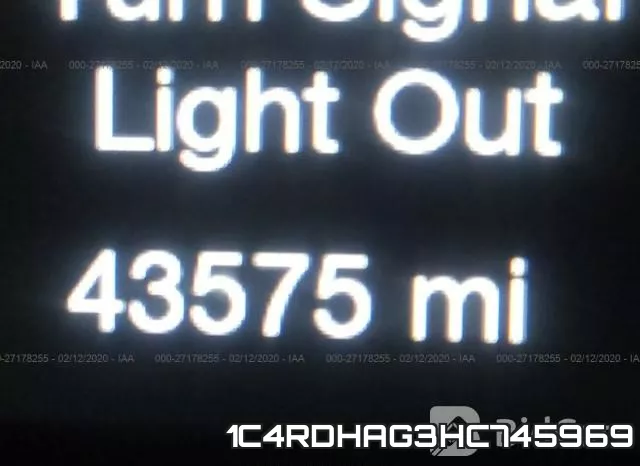 1C4RDHAG3HC745969 фото 5
