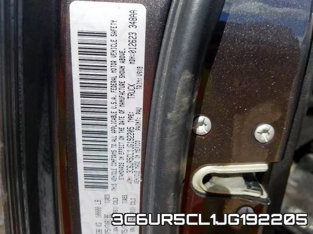 3C6UR5CL1JG192205 фото 2