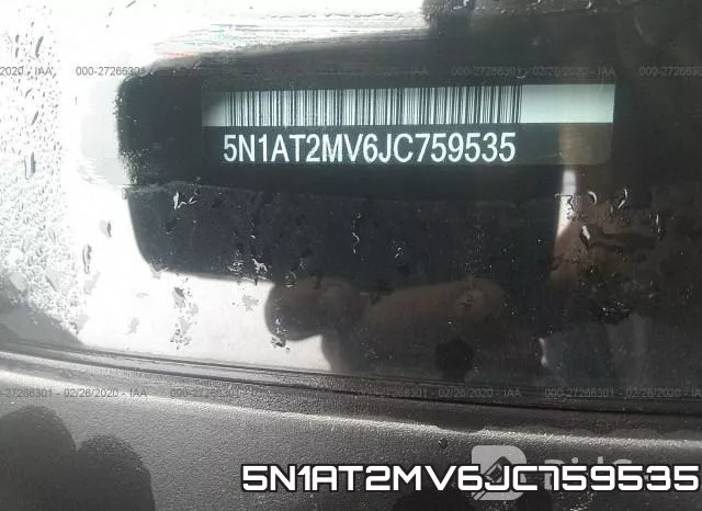 5N1AT2MV6JC759535 фото 9