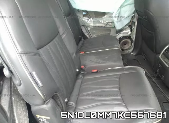 5N1DL0MM7KC567681 фото 9