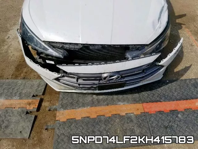 5NPD74LF2KH415783 фото 5
