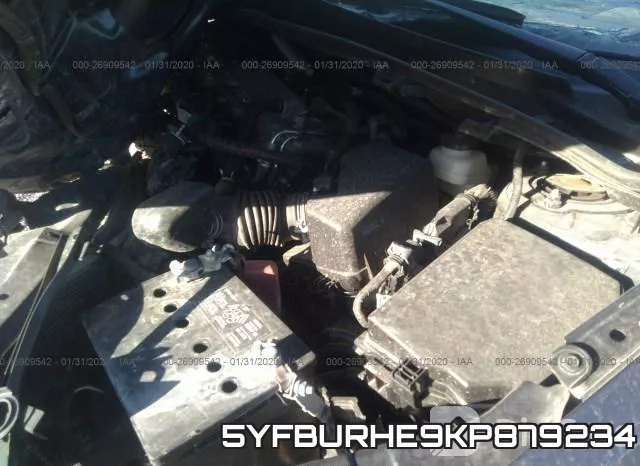 5YFBURHE9KP879234 фото 2