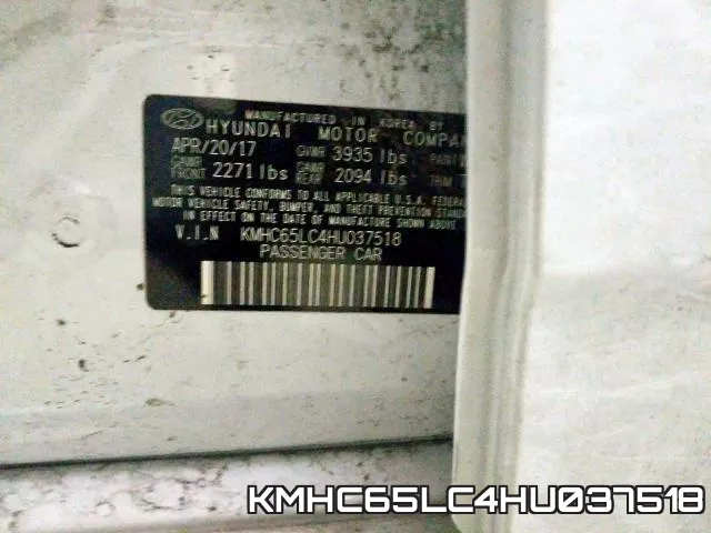 KMHC65LC4HU037518 фото 2