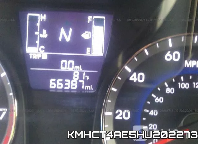 KMHCT4AE5HU202273 фото 7