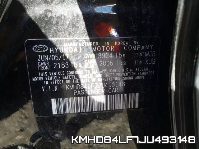 KMHD84LF7JU493148 фото 2