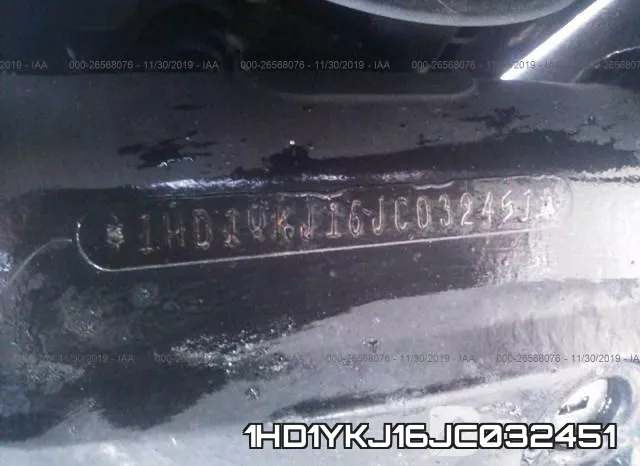 1HD1YKJ16JC032451 фото 2