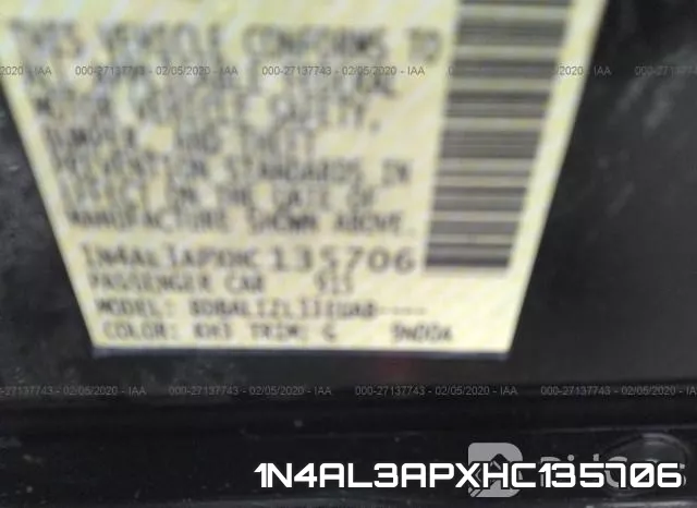 1N4AL3APXHC135706 фото 5