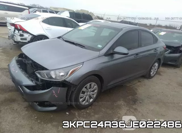 3KPC24A36JE022486 фото 3