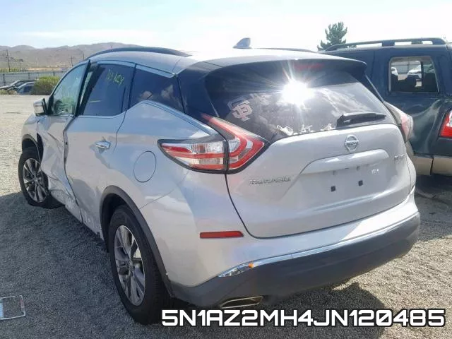 5N1AZ2MH4JN120485 фото 3