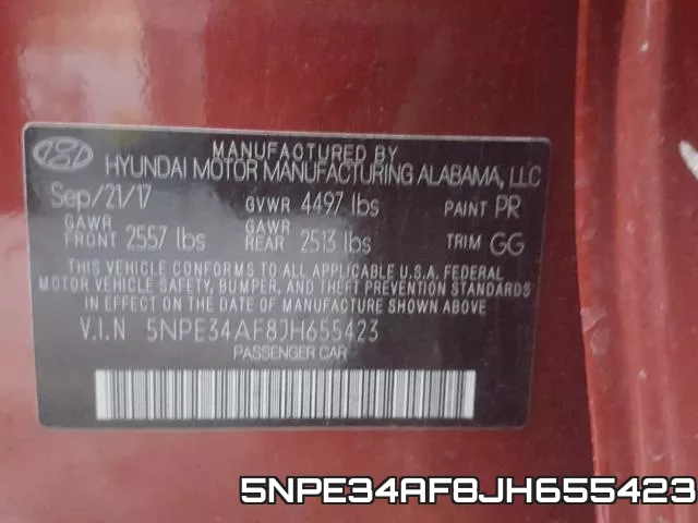 5NPE34AF8JH655423 фото 2