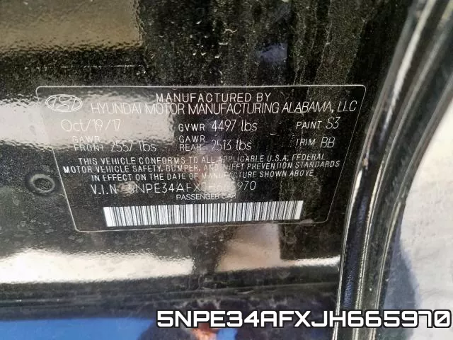 5NPE34AFXJH665970 фото 2