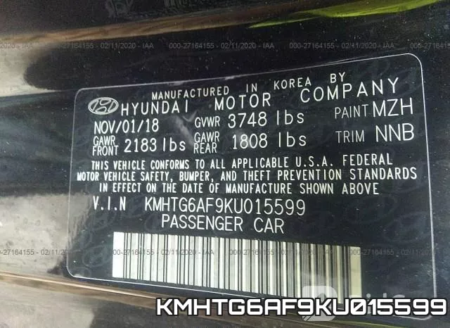 KMHTG6AF9KU015599 фото 9