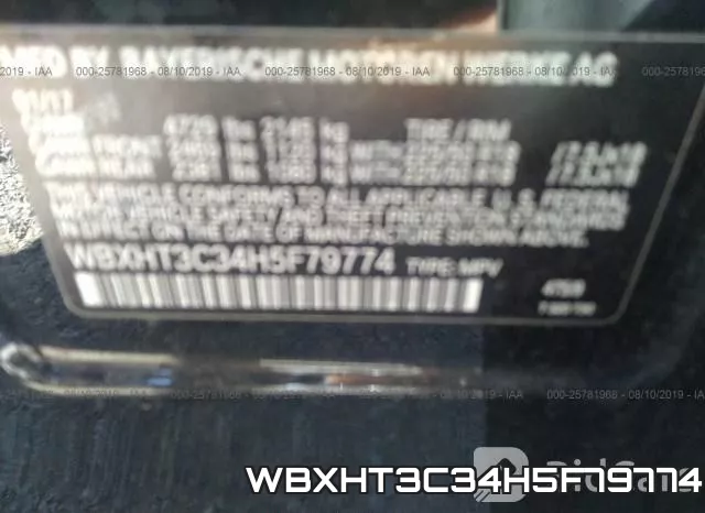 WBXHT3C34H5F79774 фото 9